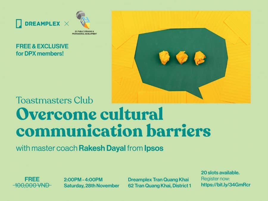 Communicating Across Cultures – Eiy Toastmasters Club – Dreamplex